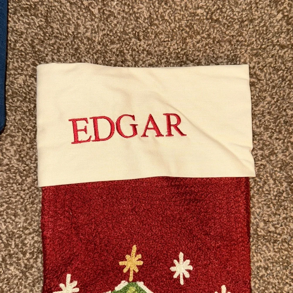 Pottery Barn Edgar Stocking
